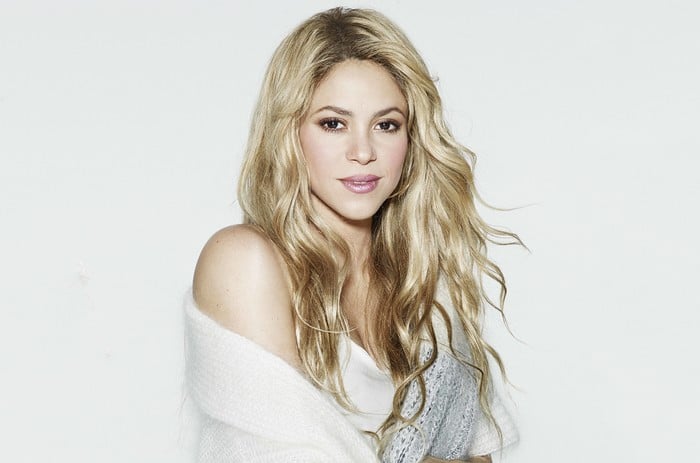 Wspaniała kolumbijska piosenkarka Shakira