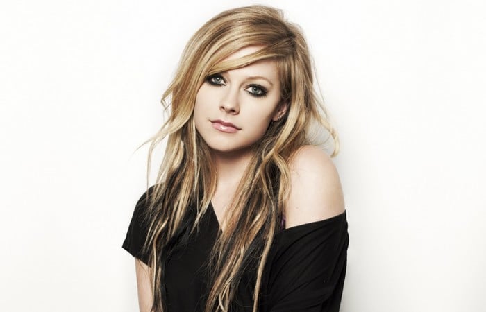 Najpiękniejsza piosenkarka Avril Lavigne