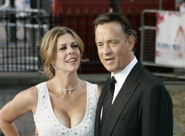 Tom Hanks i żona Rita Wilson Most Down to Earth Hollywood Celebrities