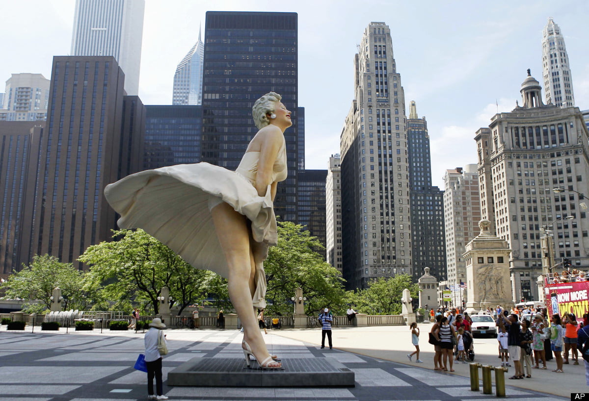 Forever Marilyn Amazing Giant Sculptures