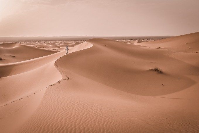 10 największych pustyń świata mroźna zima
