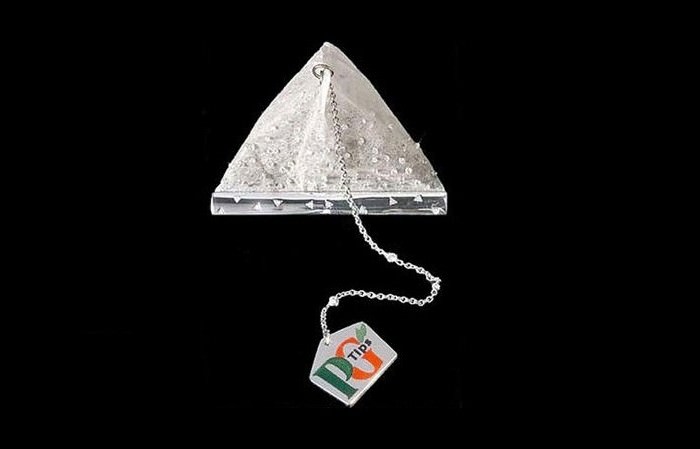 Diamentowe torebki na herbatę od PG Tips