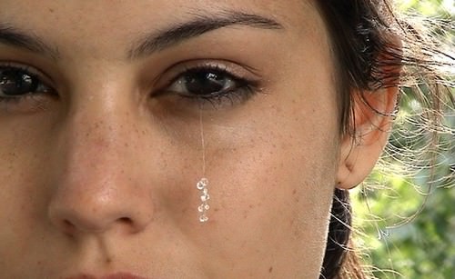 Biżuteria w kształcie łzy