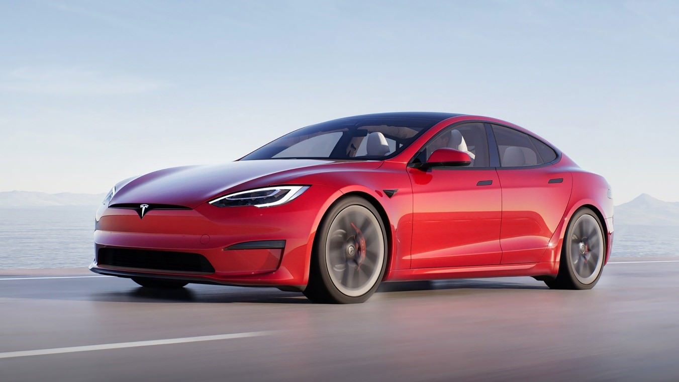 Tesla Model S Plaid - samochodów elektrycznych